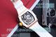 Knockoff Richard Mille RM11-03 Diamond And Rose Gold Watch - White Rubber Strap (1)_th.jpg
